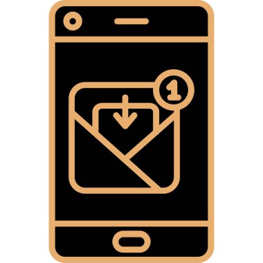 mobil simge vektör illüstrasyonu