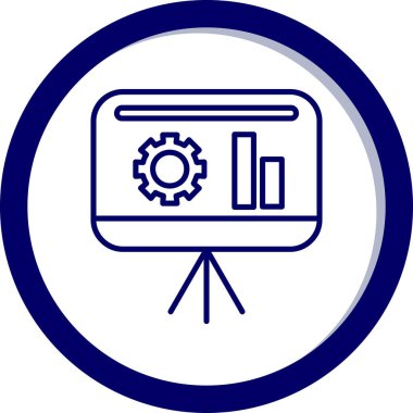 seo modern simgesinin vektör illüstrasyonu