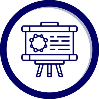 Eğitim simgesinin vektör illüstrasyonu