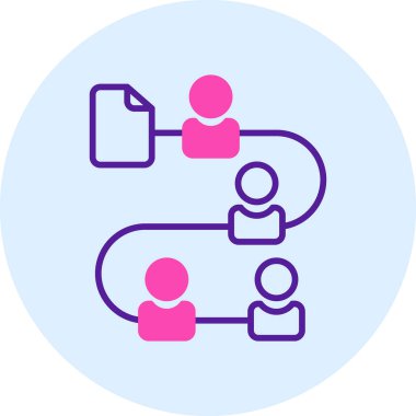 İş. Web simgesi basit illüstrasyon