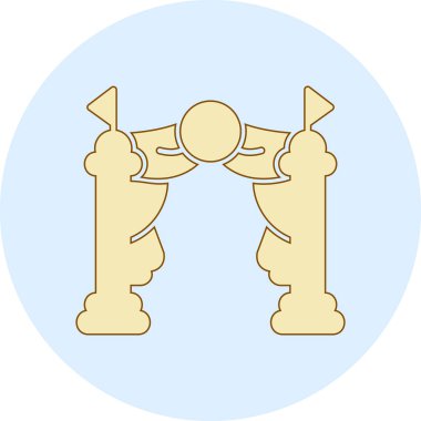 Vektör illüstrasyonu, simge ögesi