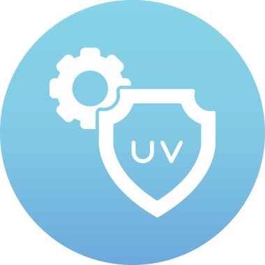 Kalkan. Web simgesi basit illüstrasyon