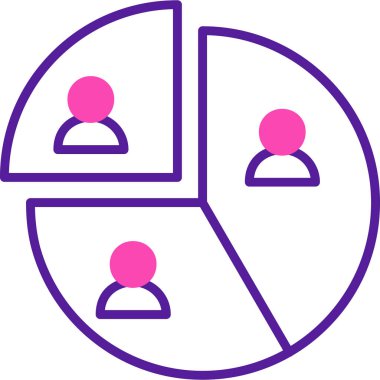 insanlar simge vektör illüstrasyonu