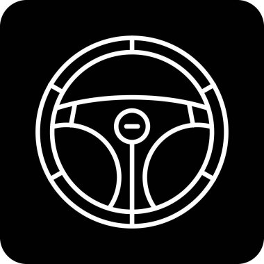 Direksiyon. Web simgesi basit illüstrasyon