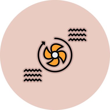 Bir simgenin vektör illüstrasyonu