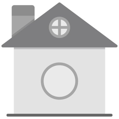 Ev. Web simgesi basit tasarım