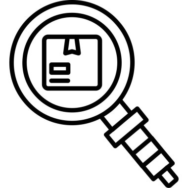 Ara. Web simgesi basit tasarım