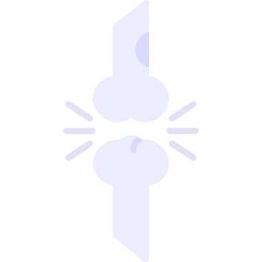 Tek bir izole edilmiş ampul ikonunun vektör illüstrasyonu.