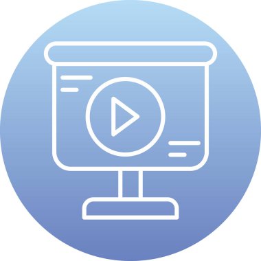 seo modern simgesinin vektör illüstrasyonu