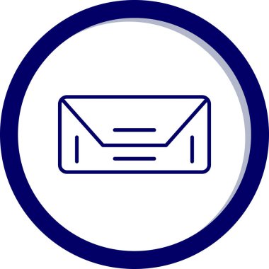 E- posta simgesi vektör illüstrasyonu