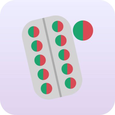 hap ikonu vektör illüstrasyonu