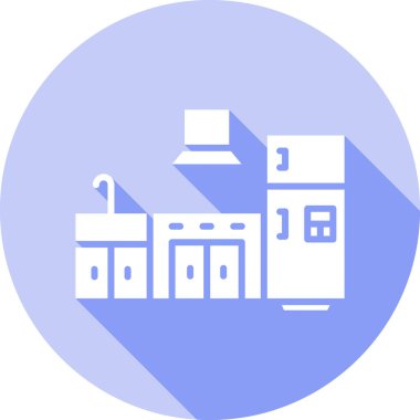 Bina. Web simgesi basit illüstrasyon