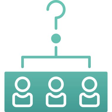 iş vektör çizgisi simgesi