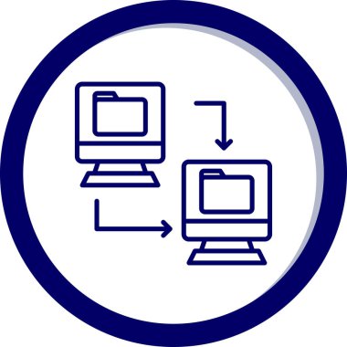 Beyaz arkaplanda iş için web simgesi