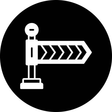 Trafik ışığı simgesi vektör illüstrasyonu