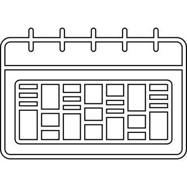 Hesap makinesi hesap makinesi hesap makinesi simgesi dış hat biçiminde