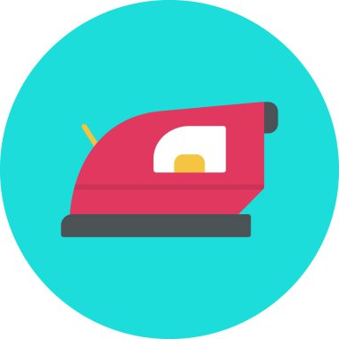 Demir Düz Vektör Simgesi