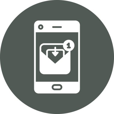 vektör telefon simgesi çizimi