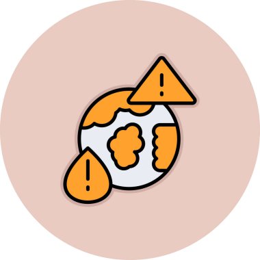 mantar simgesi vektör illüstrasyonu