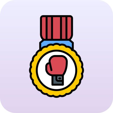 vector illustration of boxing glove icon