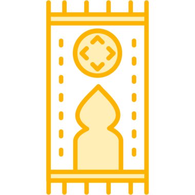 Ramazan Kareem fener ikonu vektör illüstrasyon tasarımı