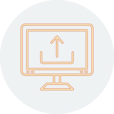 seo modern simgesinin vektör illüstrasyonu