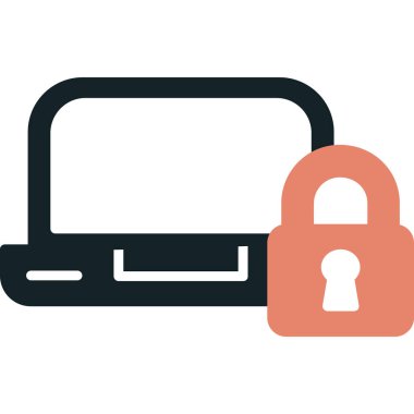 Internet güvenlik vektör simgesi