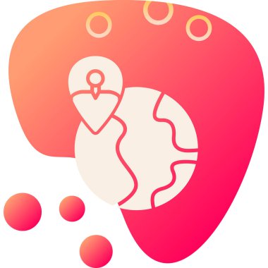 Kadın simgesi, vektör illüstrasyonu