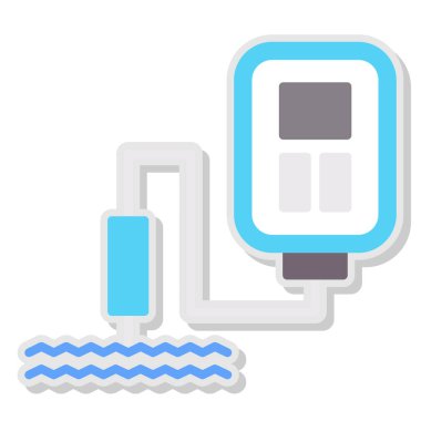 Su damlası ikon vektörü. izometrik