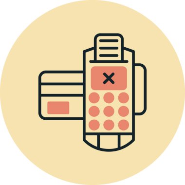 hesap makinesi simgesi vektör illüstrasyonu