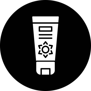 krem simge vektör çizim