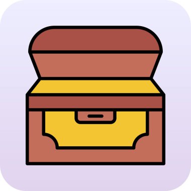 kutu simgesi vektör illüstrasyonu