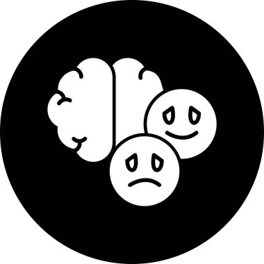 Vektör Beyin simgesi illüstrasyonu