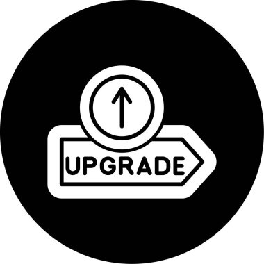 vektör çizgisi simgesini yükselt