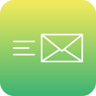 E- posta ileti simgesi vektörü