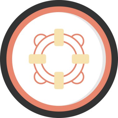 Modern bir simgenin vektör illüstrasyonu