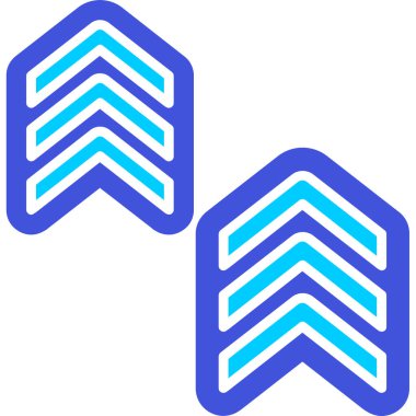 Amerika Birleşik Devletleri bayrağının vektör simgesi