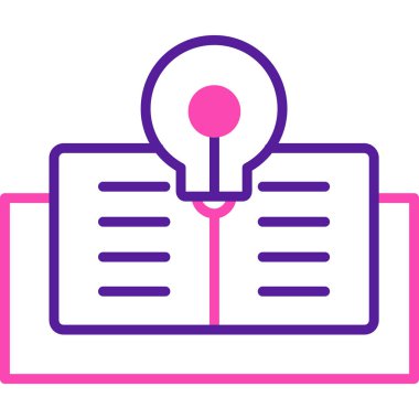 fikir simgesi, vektör illüstrasyonu