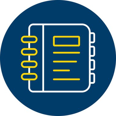 Belge simgesinin vektör illüstrasyonu