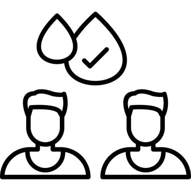 iş takımı simgesi vektör illüstrasyonu