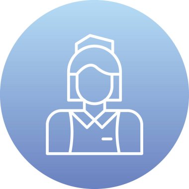 avatar. Web simgesi basit illüstrasyon