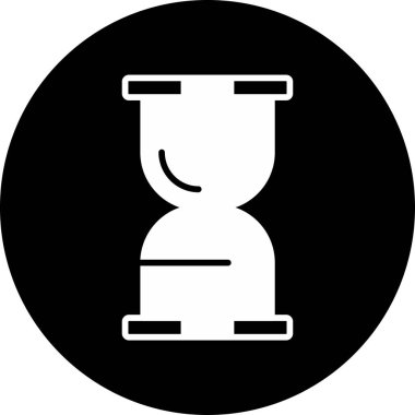 kum saati ikonu vektör illüstrasyonu