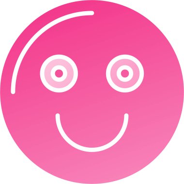 Yüz simgesi vektör illüstrasyonu