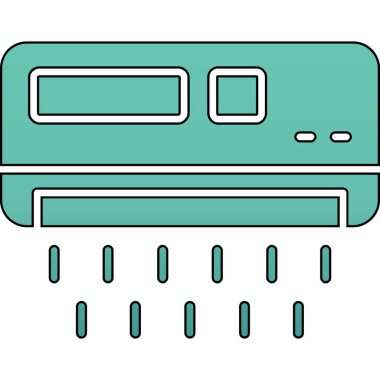 Çizgi film simgesinin vektör çizimi