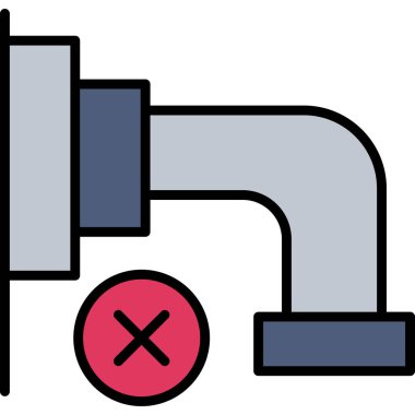 Su. Web simgesi basit illüstrasyon