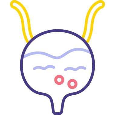 Uzaylı. Web simgesi basit illüstrasyon