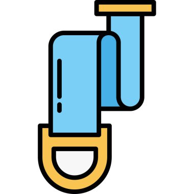 Boru simge vektör çizim