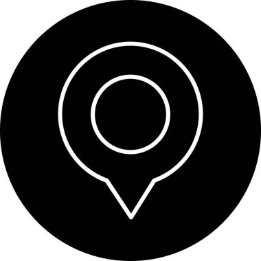 konum haritası simgesi simgesi