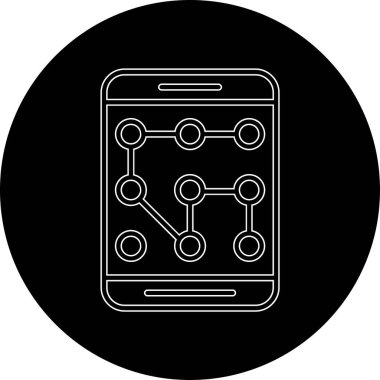 Seo simgesinin vektör illüstrasyonu