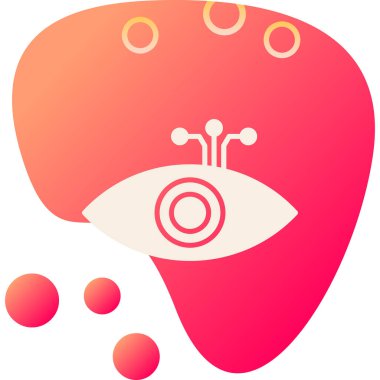 Kırmızı ve beyaz soyut bir arkaplanın vektör çizimi